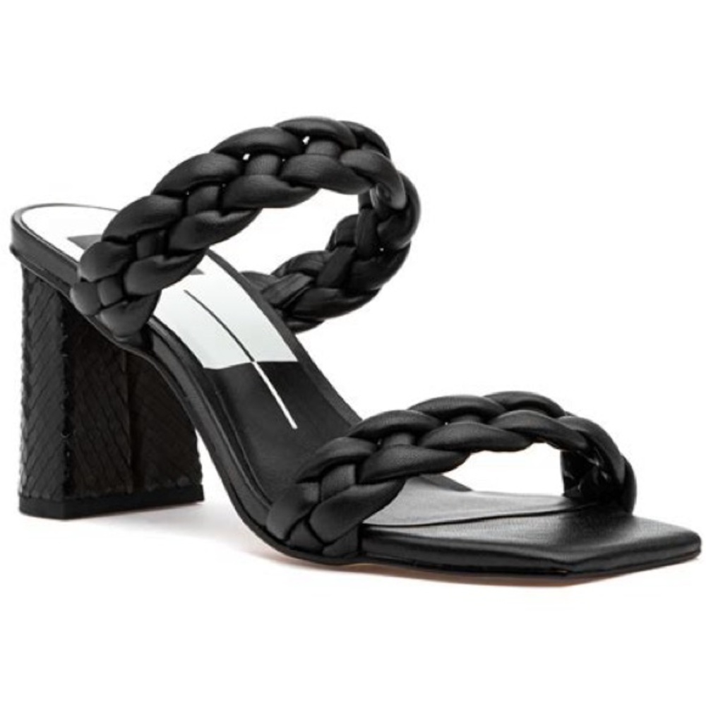 Dolce Vita Paily Braided Sandal BLACK 8 M